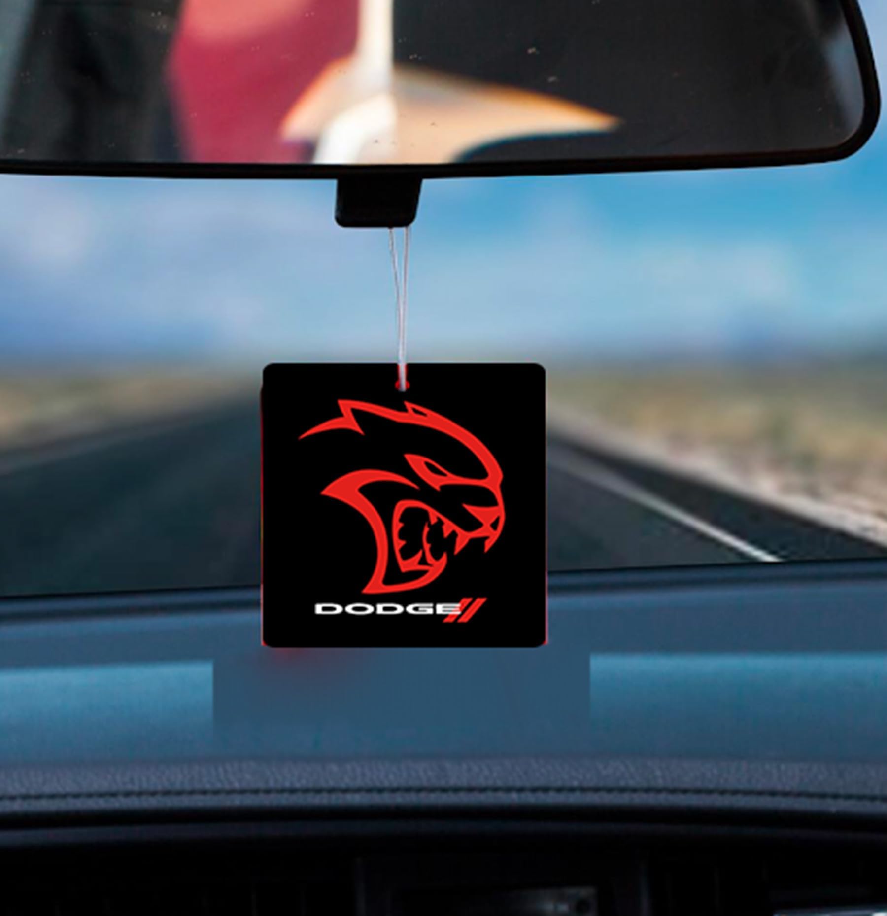 Mopar Enthusiast Dodge Hellcat Car Air Freshener (3" x 3") - Officially Licensed