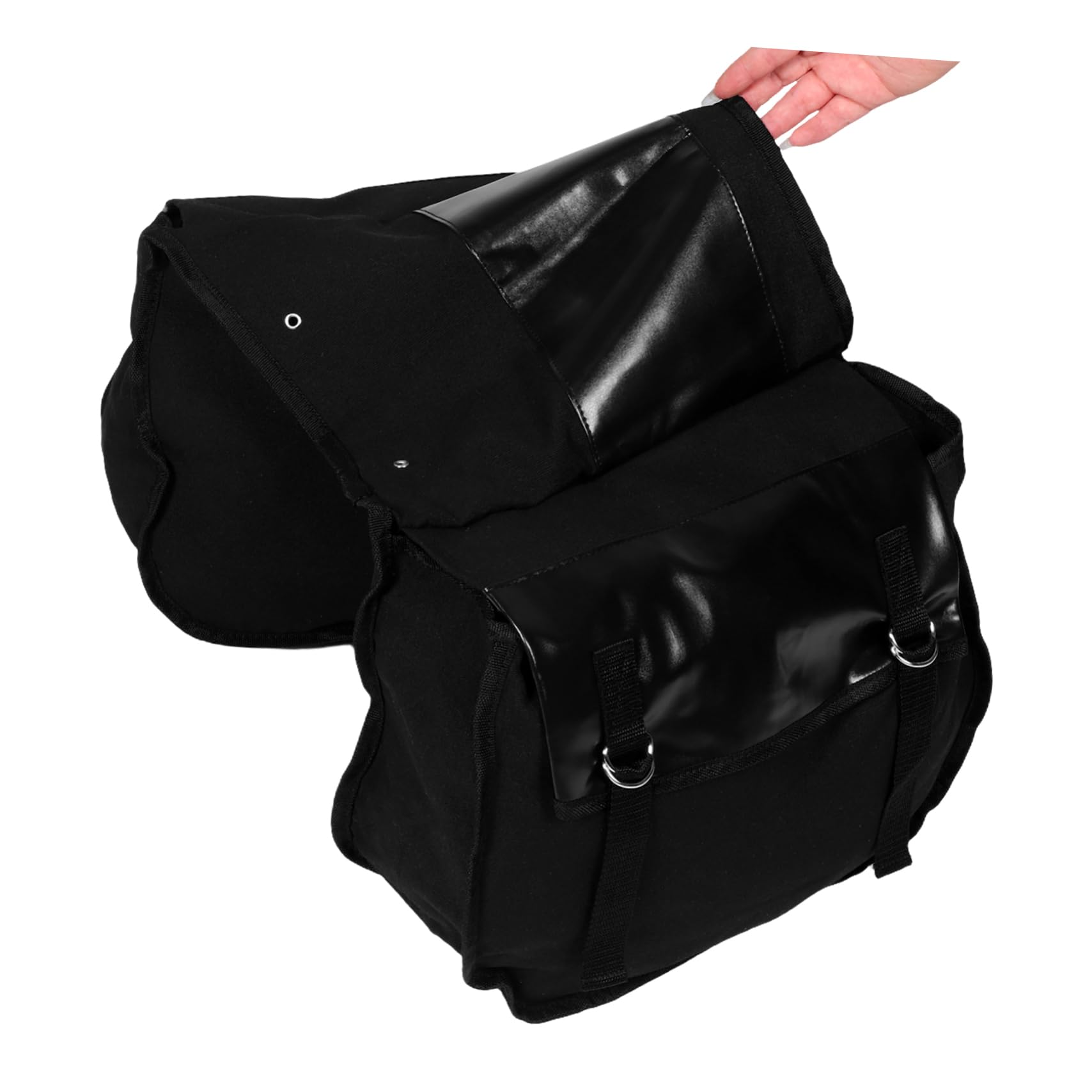 Hemobllo Bolsa para Alforjas De Ciclismo De Montaña Resistente Al Agua Polvo para Viajes Bicicleta Eléctrica Gran Capacidad para Organización De Herramientas y Accesorios