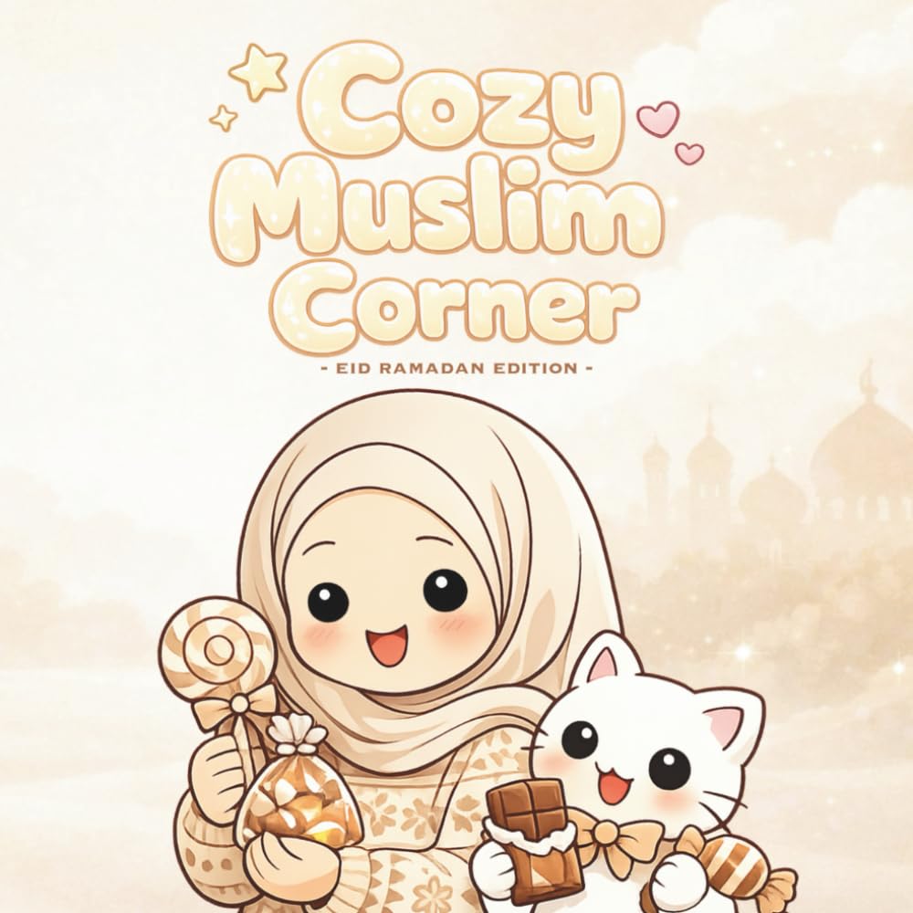 Cozy Muslim Corner: Eid Edition: A Cozy Islamic Coloring Book for Eid al-Fitr & Suikerfeest