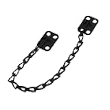 MG-S 12-Inch Long Transom Chain for Windows & Doors (Satin Black)