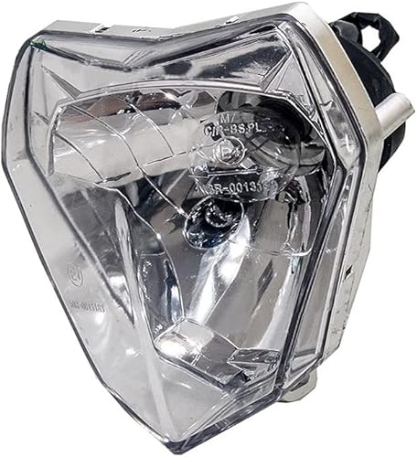 Miniatura 3 de TOTMOX Faro delantero para motocicletas, lámpara de cabeza de moto de cross compatible con faros delanteros KTM Motocross, montaje de luz modificada