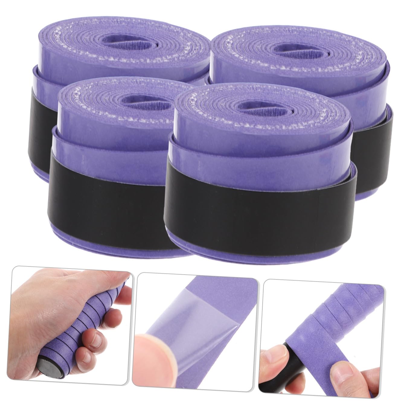 BESPORTBLE Pegamento para Raquetas De Bádminton Raqueta De Tenis Grips De Tenis Overgrip De Tenis Grip De Bádminton Bandas Absorbentes De Sudor para Raquetas Grip Absorbente para Raquetas De