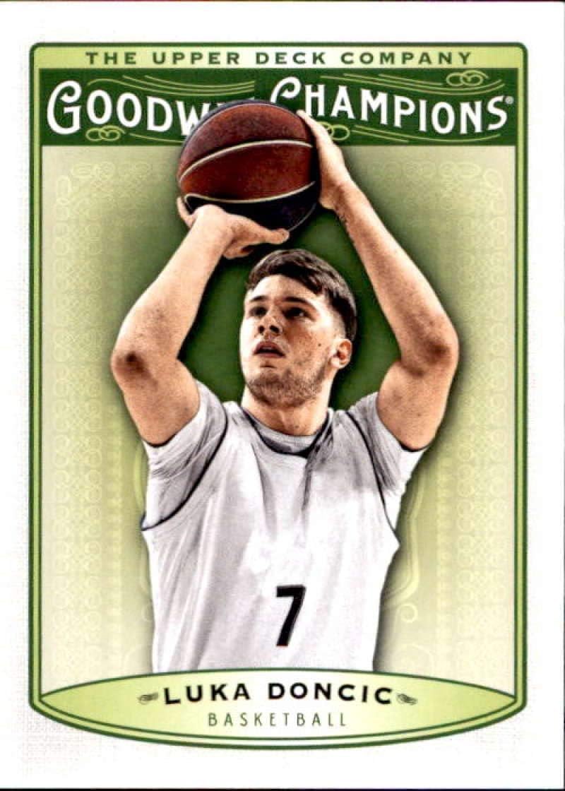 2019 Upper Deck Goodwin Champions #30 Luka Doncic Basketball Rookie Card