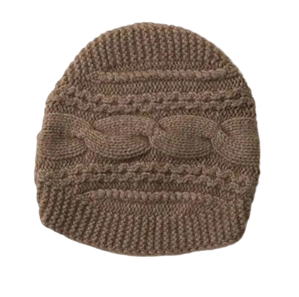 Bonnet en cachemire femme pour les promenades d'automne et d'hiver