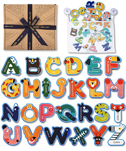 Jaques of London Alphabet Foam Bath Letters | Toddler Bath Toys for 3 Year Olds with Storage Bag | Educational Toys and Games Since 1795