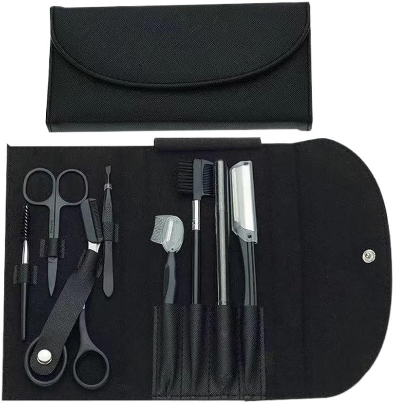 Beauty Tools Eyebrow Shaver Eyebrow Cutter Eyebrow Clippers Beauty Clippers Anti-Scratch Eyebrow Trimmer Set