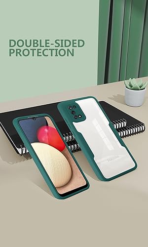 Miniatura 7 de Funda compatible con Realme 7 Pro, compatible con Realme 7 Pro, protector de pantalla integrado 2 en 1, color verde