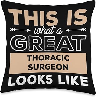 Thoracic Surgeon Gifts This Is What A Thoracic Surgeon Looks Like Throw Pillow, 16x16, Multicolor