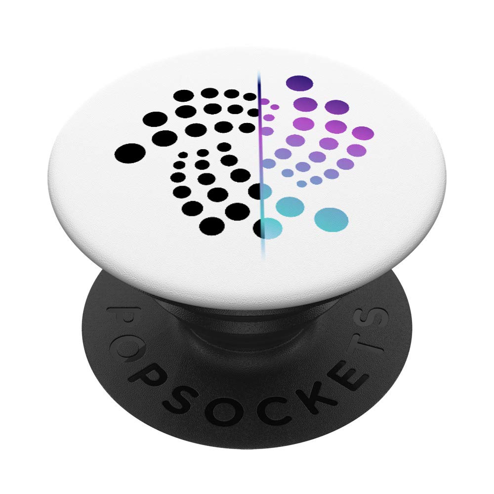 IOTA MIOTA Logo Image Cryptocurrency PopSockets PopGrip: Swappable Grip for Phones & Tablets