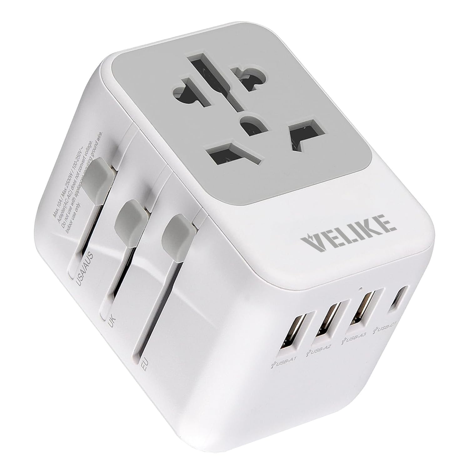 Amazon.co.jp: 海外 変換プラグ VELIKE コンセント マルチ変換プラグ