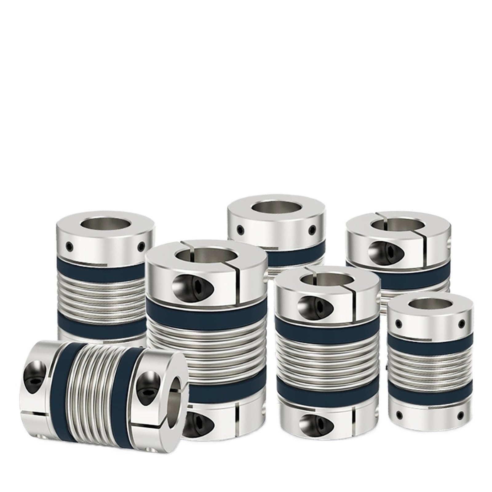 Accoppiamento albero LB B D82L100, accoppiatore motore flessibile a soffietto, in alluminio, ad alta elasticità, Guarnizione universale, stampante 3D, Cardan(LB-B-D82L100-20X20)