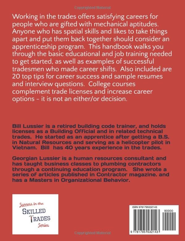 Building Success in the Trades: Career advice for students, parents, educators and experienced tradespeople (Success in the Skilled Trades) - Image 2