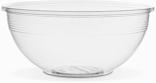 Miniatura 5 de Vegware Tazón de comida de papel compostable a base de plantas con forro de ácido poliláctico de 32 onzas, serie 185 (caja de 300)