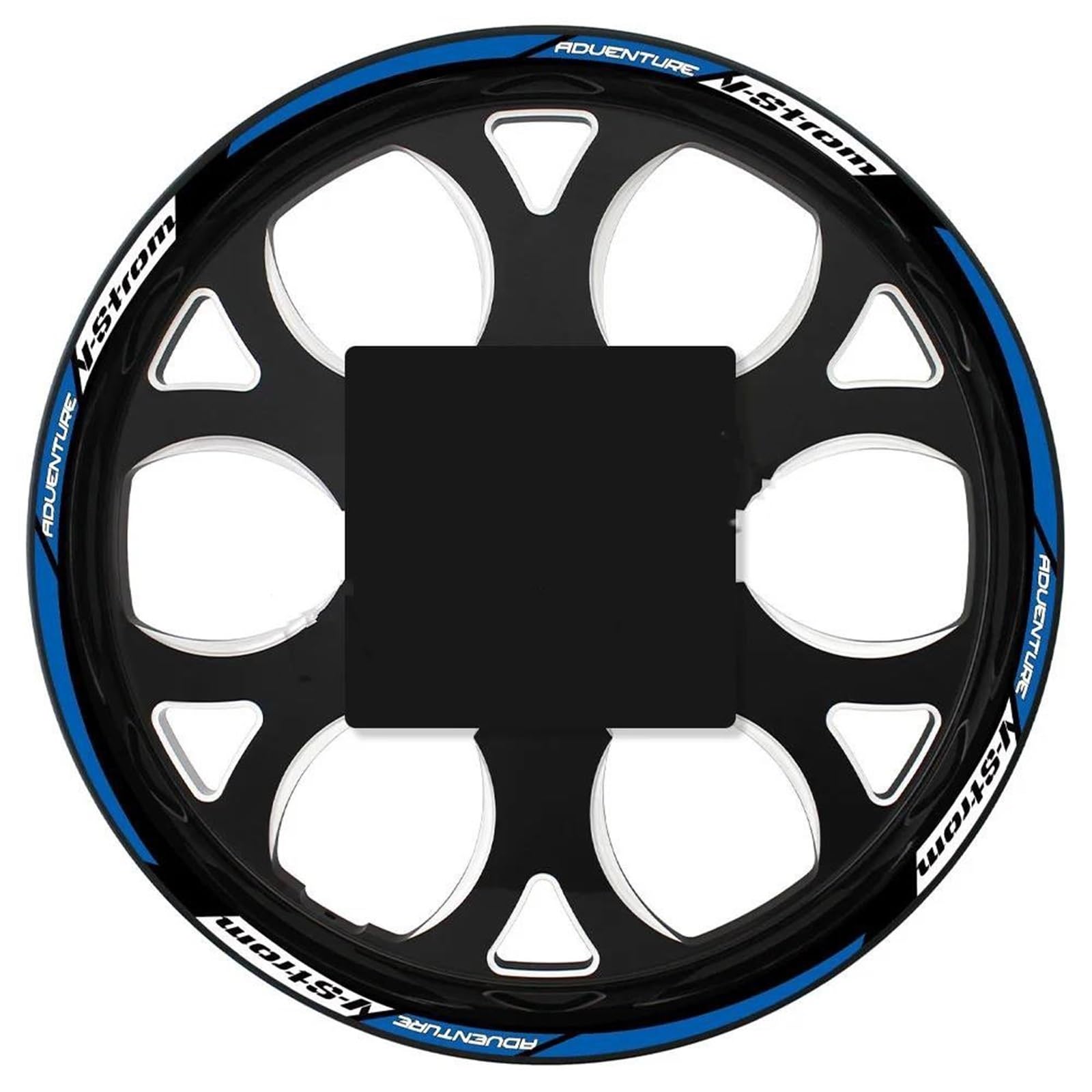 Reflective Wheel Sticker Rim for Suzuki Vstrom V-Strom DL 650 Dl1000 1050 XT 250 SX Decal Stripe Tape 19″17″ Decorative(Color5)