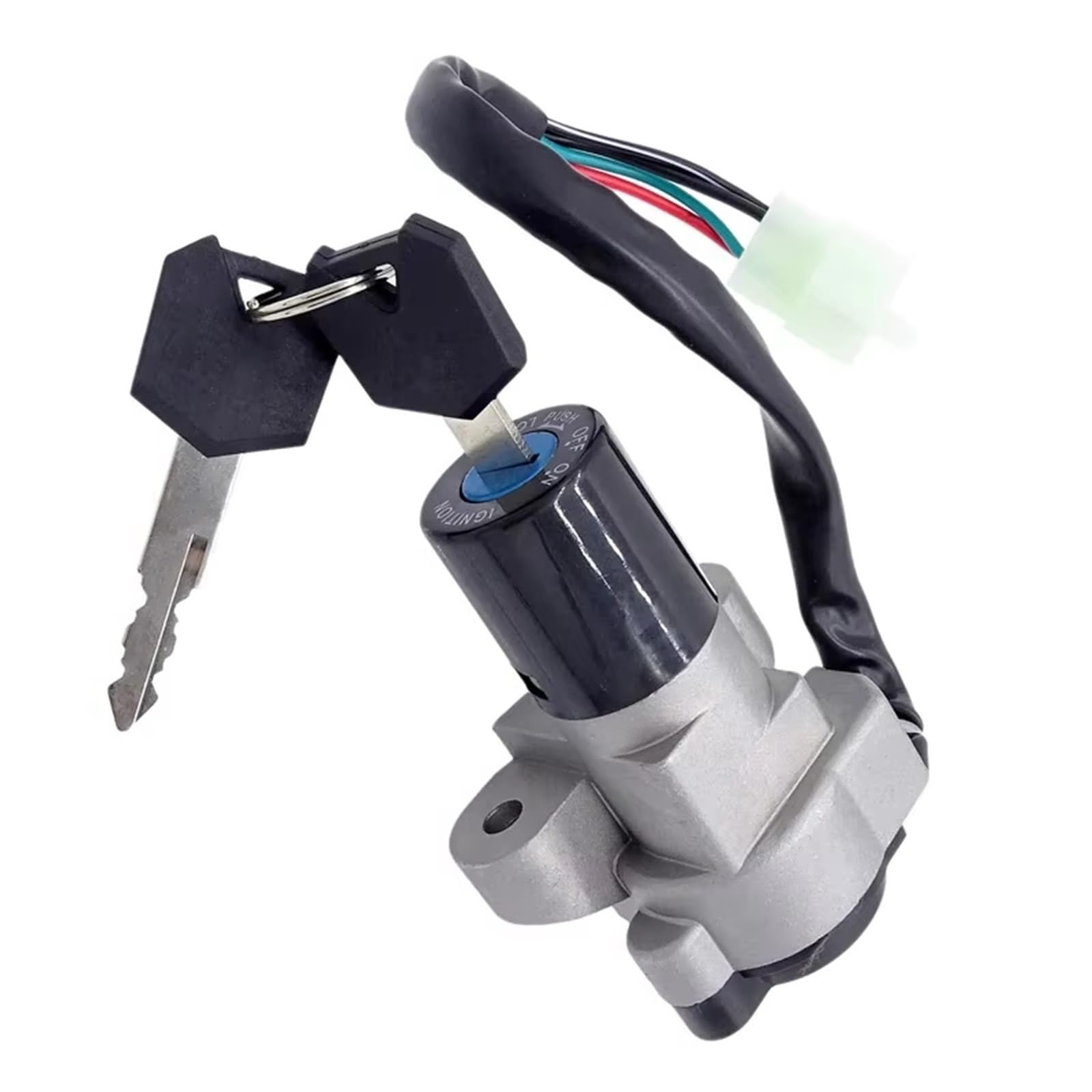 Moto Chiave Accensione Compatibile Con Suzuki Per RV125 Per GZ125 Per GZ250 Set Interruttori Di Accensione Con Chiave Per Motocicletta Interruttore Di Avviamento A Barilotto Per Motocicletta