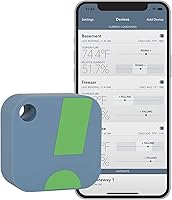 Vista 1 de Termómetro/higrómetro inalámbrico SensorPush para iPhone/Android, sensor inteligente de temperatura y humedad con alertas