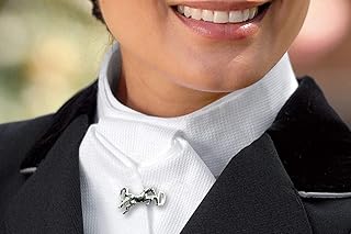 Spilla per plastron - Imboccatura con cavallo al salto