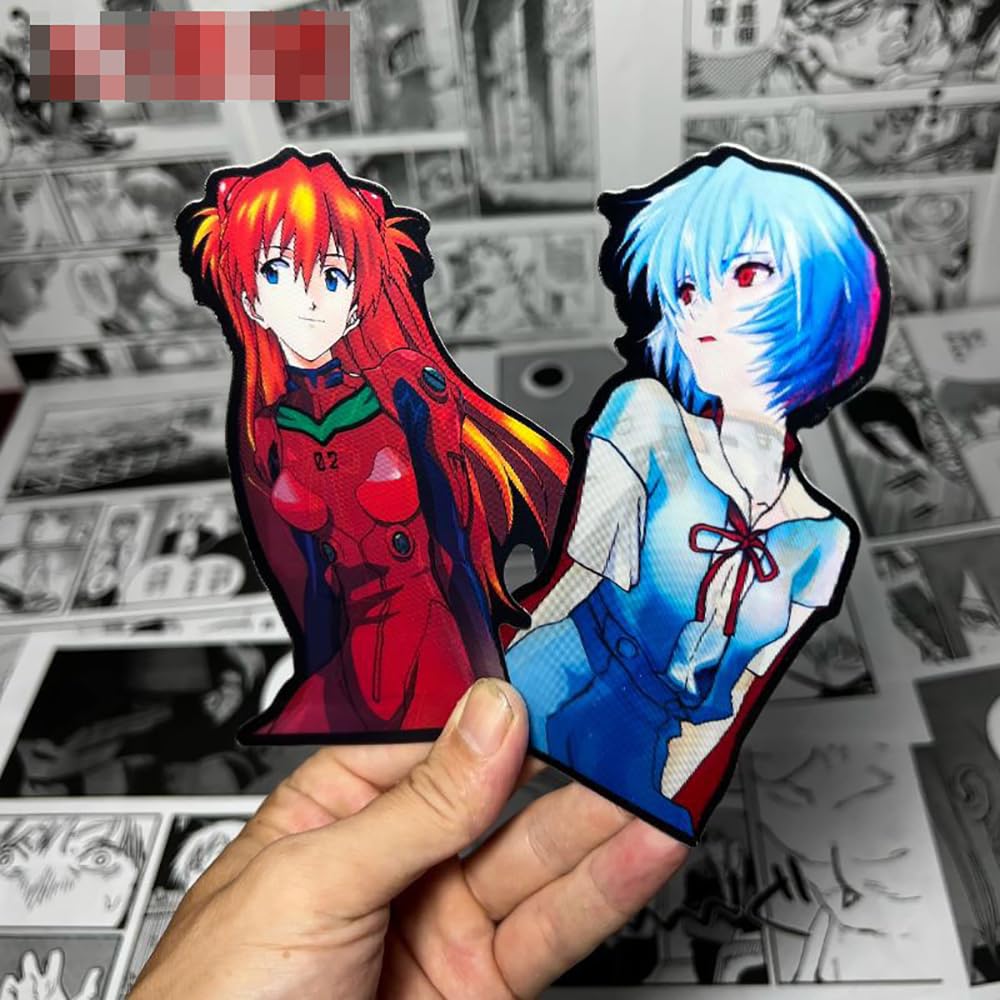 ラジオエヴァ　ノベルティ　アスカ レイ ステッカー2枚 エヴァ ラジオエヴァ ノベルティ アスカ レイ ステッカー2枚 エヴァ - メルカリ