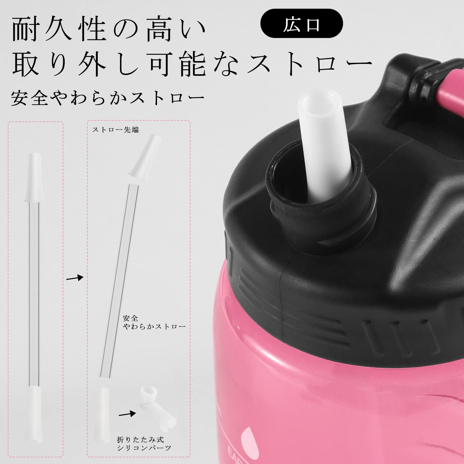 FEIJIAN FJbottle 2リットルウォーターボトルサムネイル3