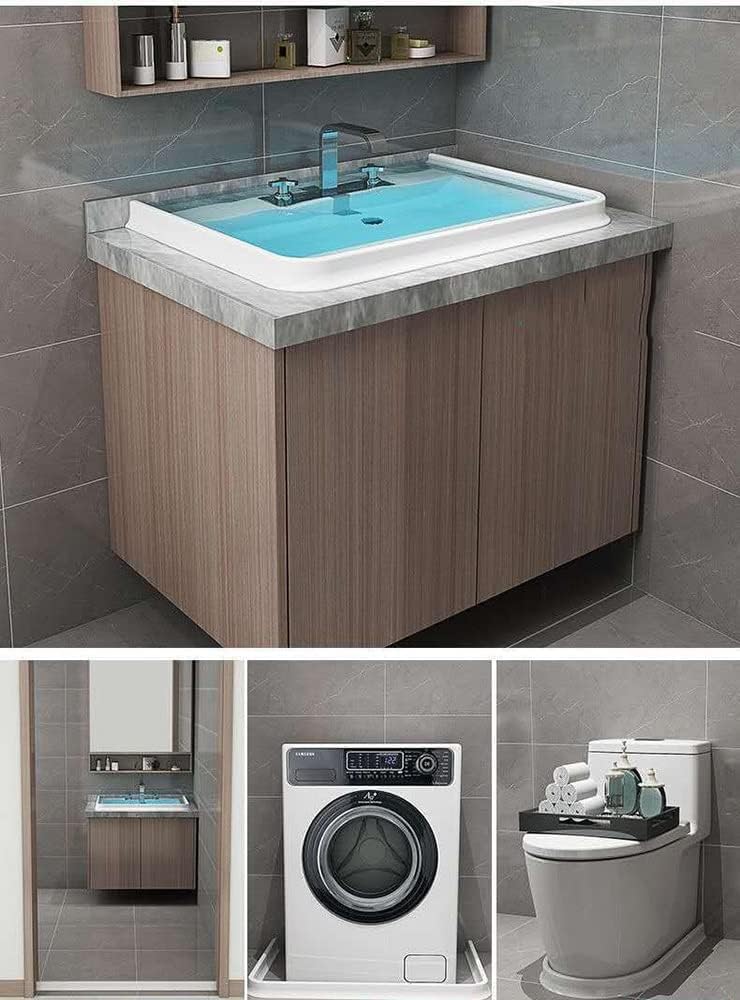 Schwallschutzleiste Dusche Selbstklebend, Duschwanddichtung, Bodenbarriere für Nassräume, Badezimmer-Eckbarriere, Wasserrückhaltesystem, Waschbeckenbarriere (transparent, 4 m/157 Zoll)
