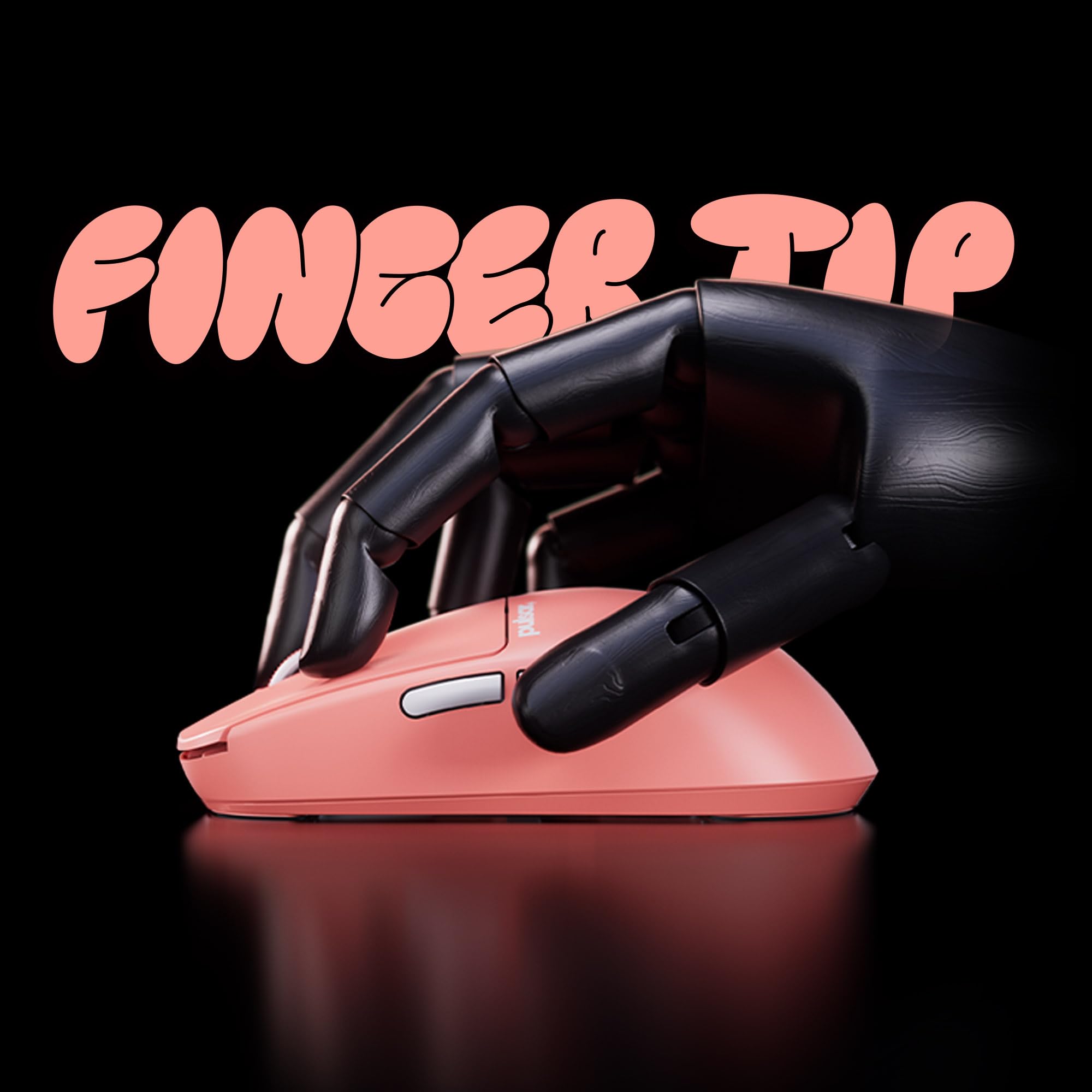 Pulsar Crazylight X2 Mini Wireless Gaming Mouse, 35g Ultra Lightweight, 8K Polling Ready, 32K DPI Optical Sensor, Symmetrical Shape, 8K Dongle Included, Sunset Haze - 5