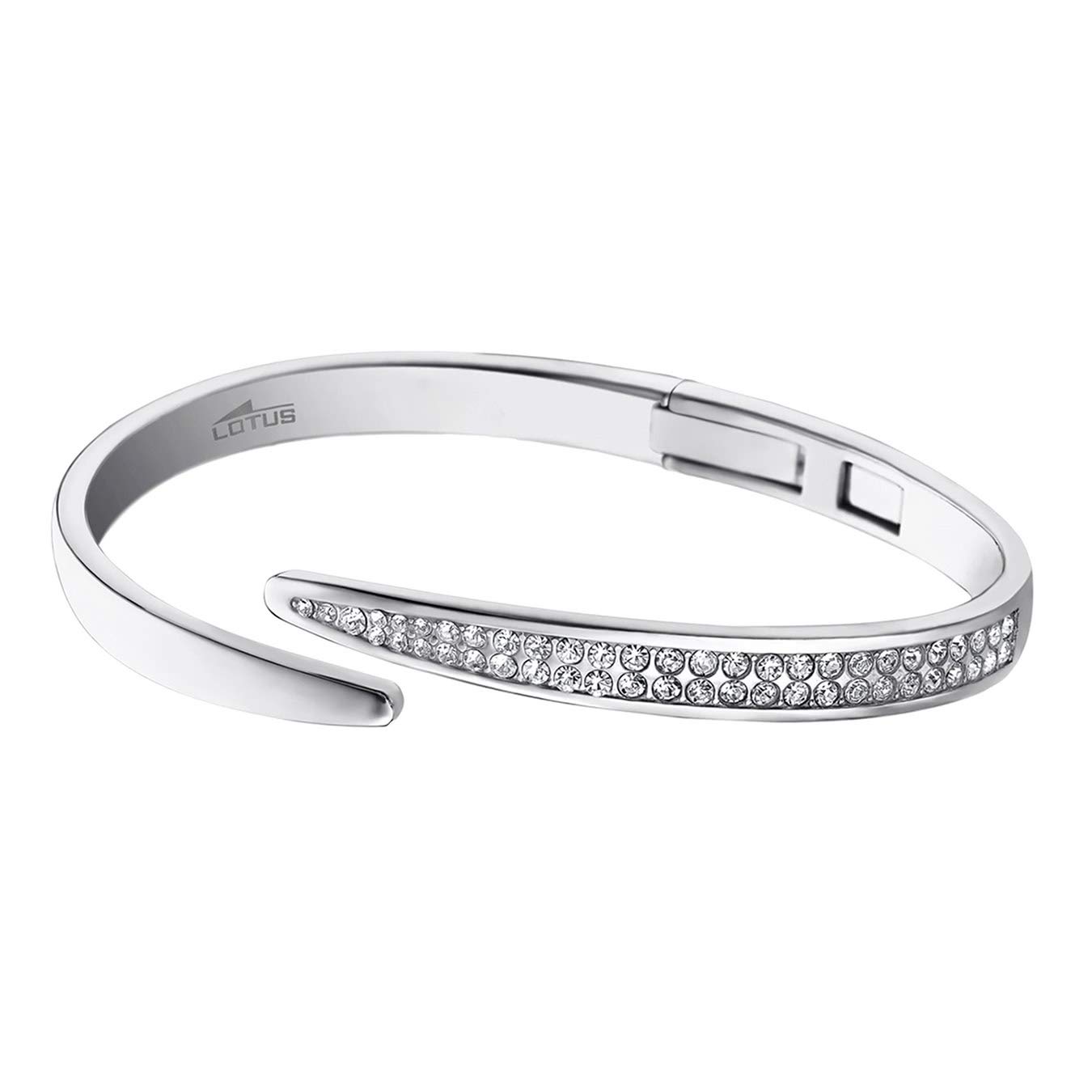 Lotus Style Armband Armspange Edelstahl LS1845-2/1 Silber Damen D3JLS1845-2-1 Edelstahl Armschmuck für die Frau