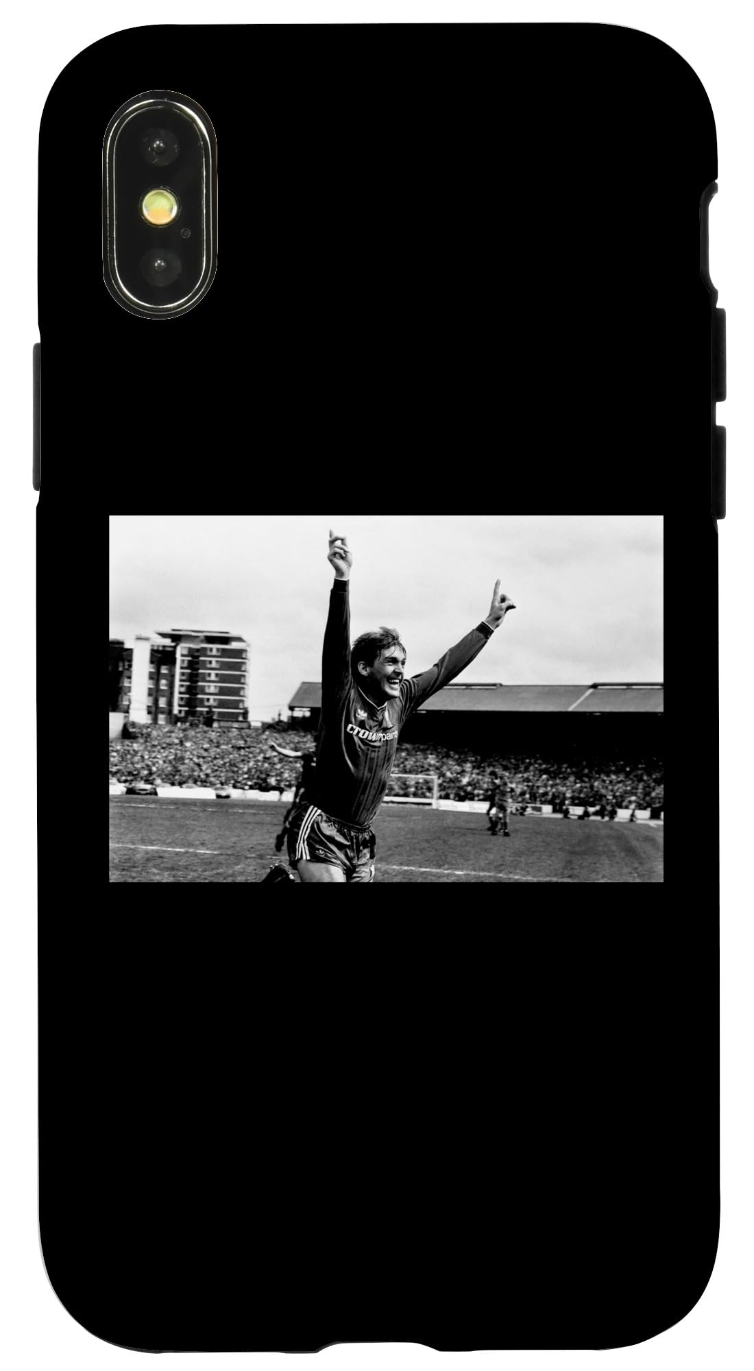 Kenny Dalglish Goal for Liverpool 1986 Football World Cup Case for iPhone X/XS