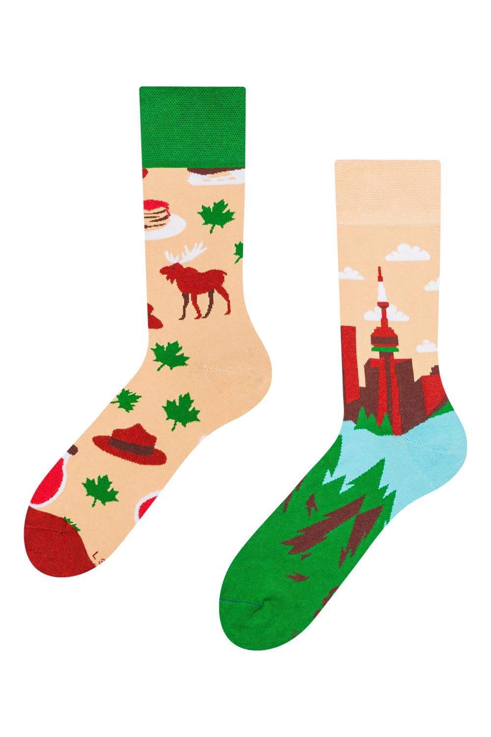 Dedoles Socken Unisex Damen Herren & Kinder Baumwolle viele lustige Designs Fussball Fahrrad Pferde Pflanzen Feuerwehr Geschenk links rechts verschieden
