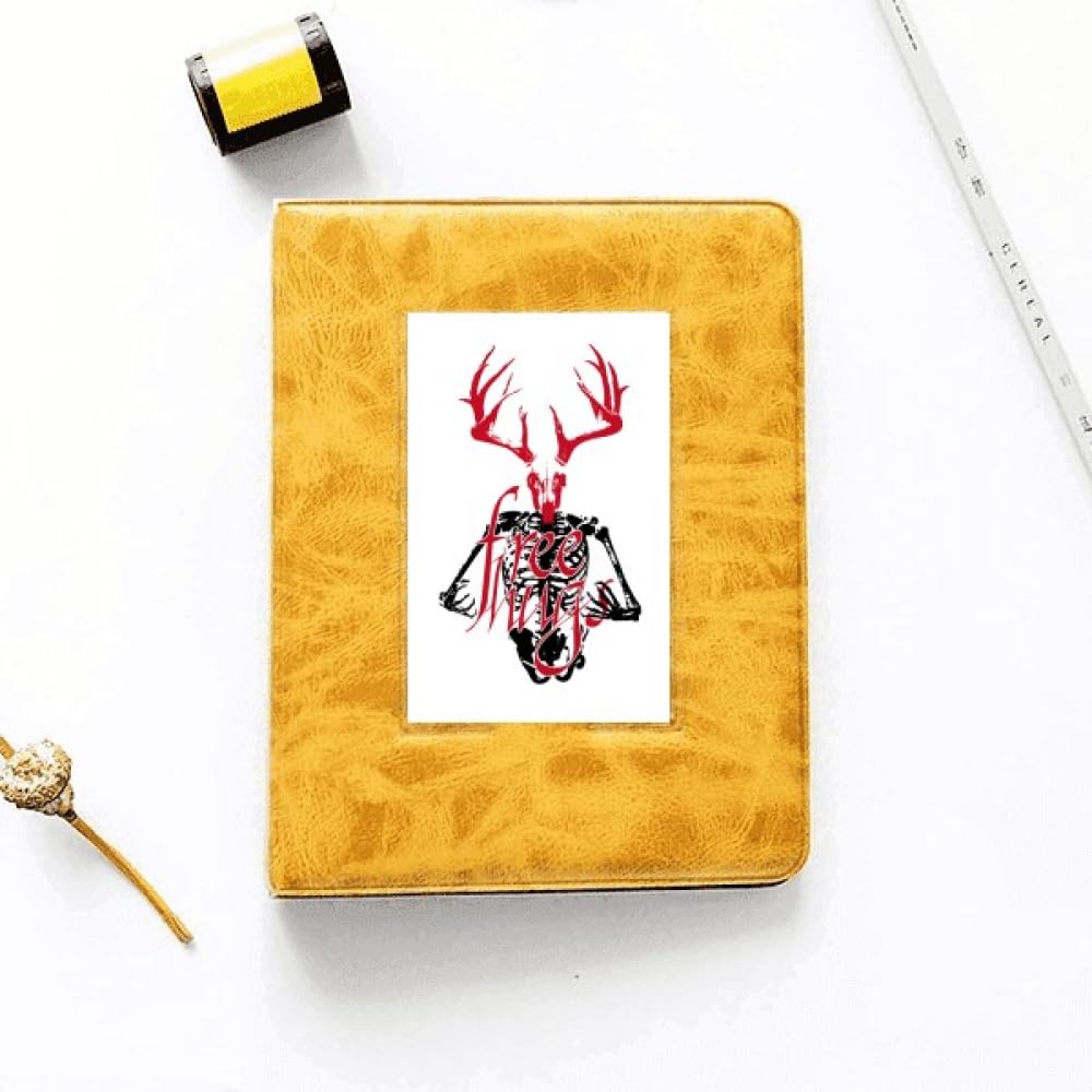 no/no Skeleton Body Antlers Photo Album Family Wedding Picture 4x6