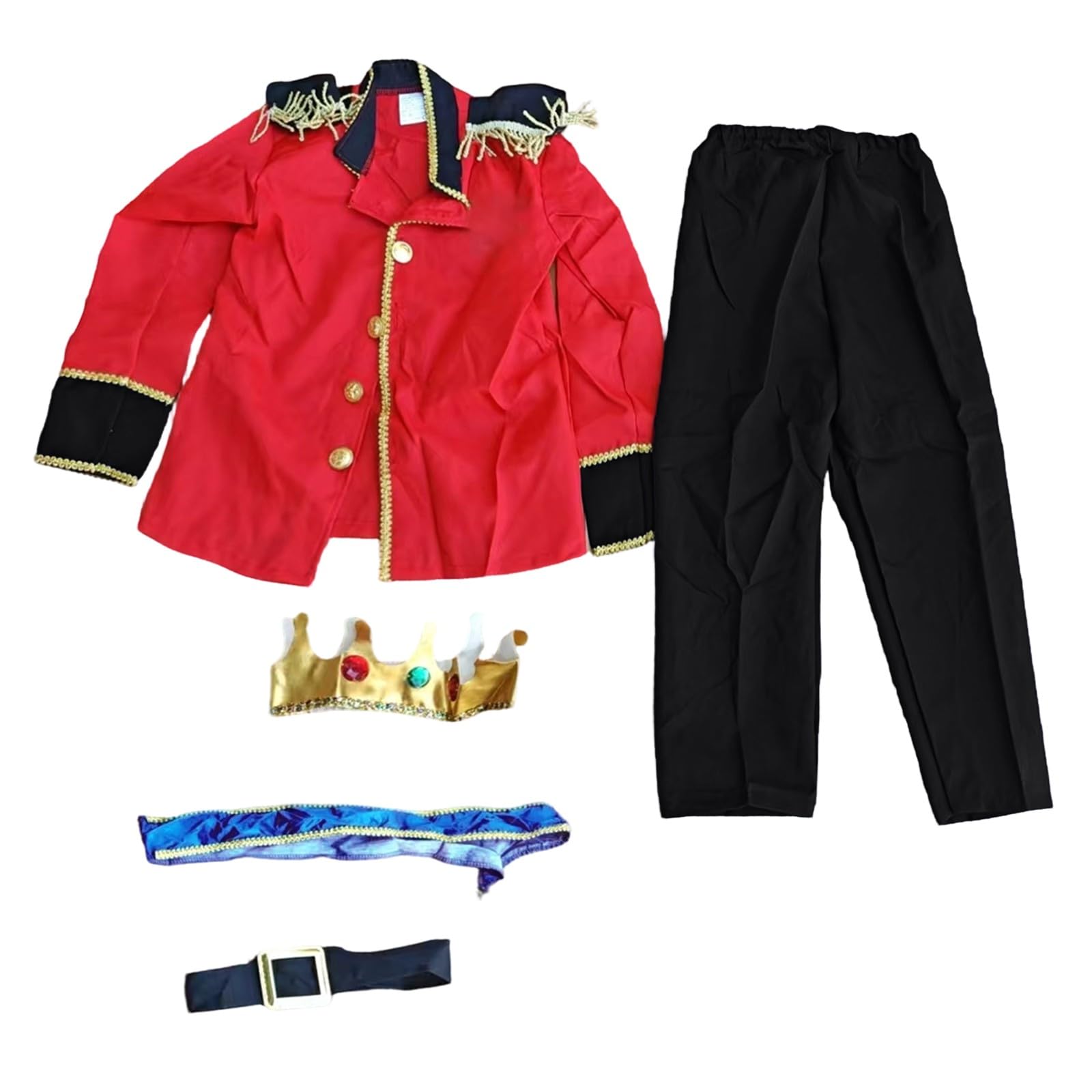 Halloween Kostüm Kinder König Kostüm Mittelalter Fancy Dress Outfit Mit Weitem Umhang Und Zepter Für Kinder Aufwendige Gewandung Für Fasching Bühnenauftritt Und Kostümparty Faschingskostüm Mädchen