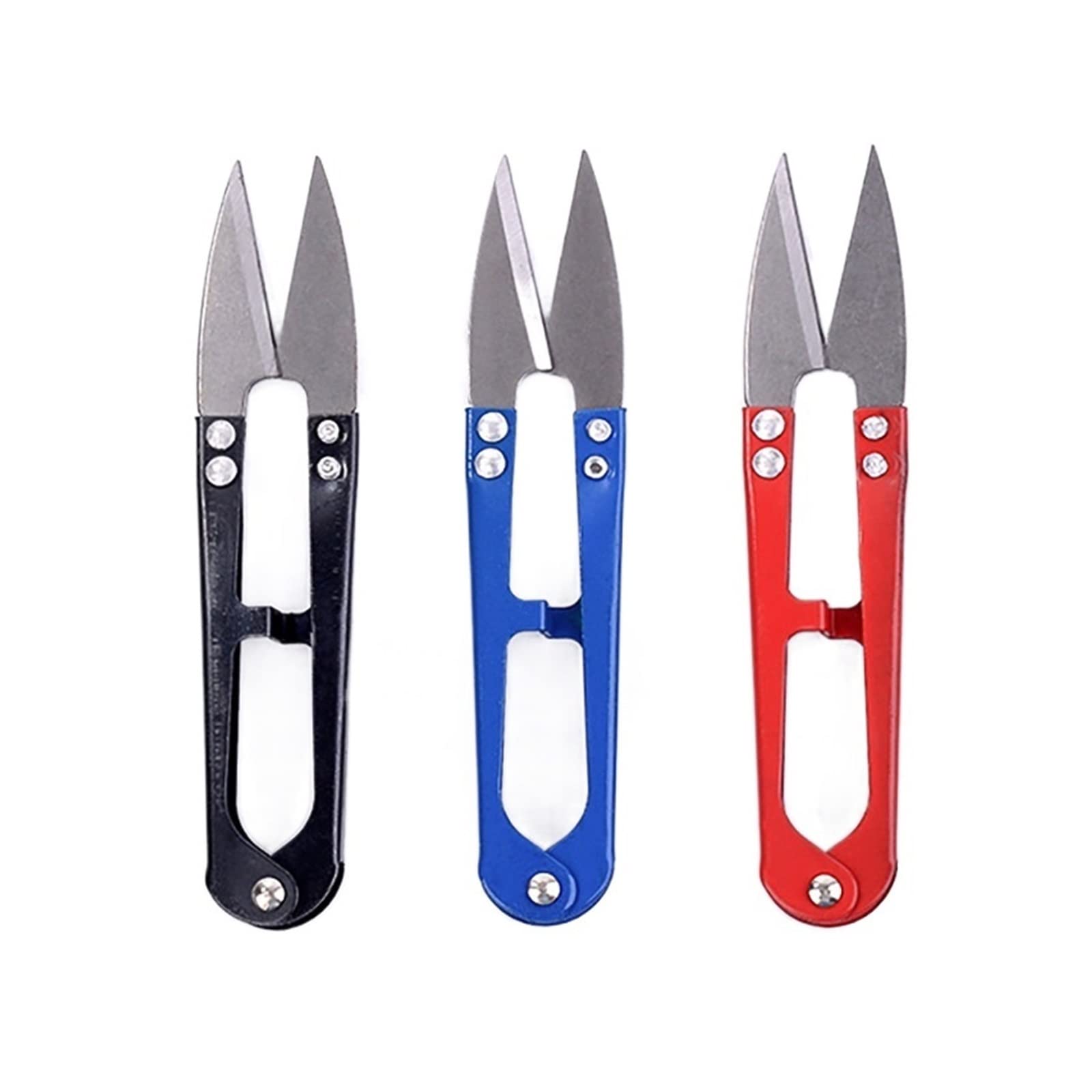GLJTUO U-Shaped Scissors Tailor Embroidery Yarn Scissor Vintage Craft Scissors DIY Cut Sewing Tool Fabric Antique Stitch Art Classic Handicraft