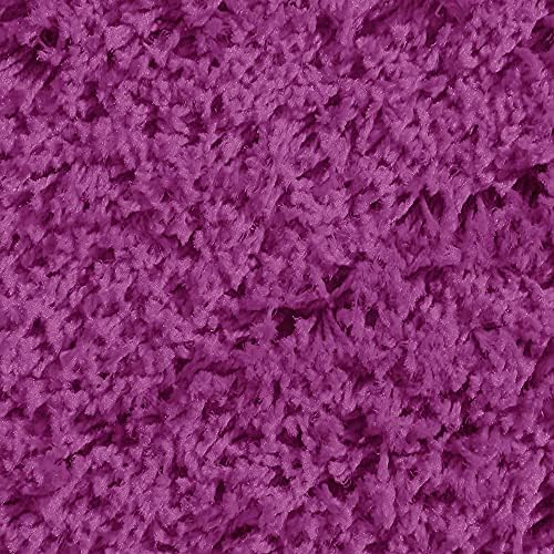 PHP Extra Large Rugs for Living Room Super Soft Nonslip Fluffy Kids Christmas Rug Flatweave Washable Wool Woven Carpet Mat (Obergine, 200cm x 290cm (6ft 8" x 9ft 7")