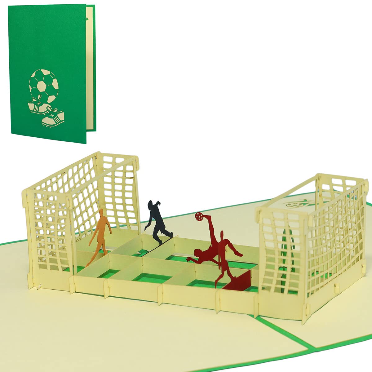Lin pop-up Cards, Greeting Cards, Voucher Cards, Birthday Cards, Football