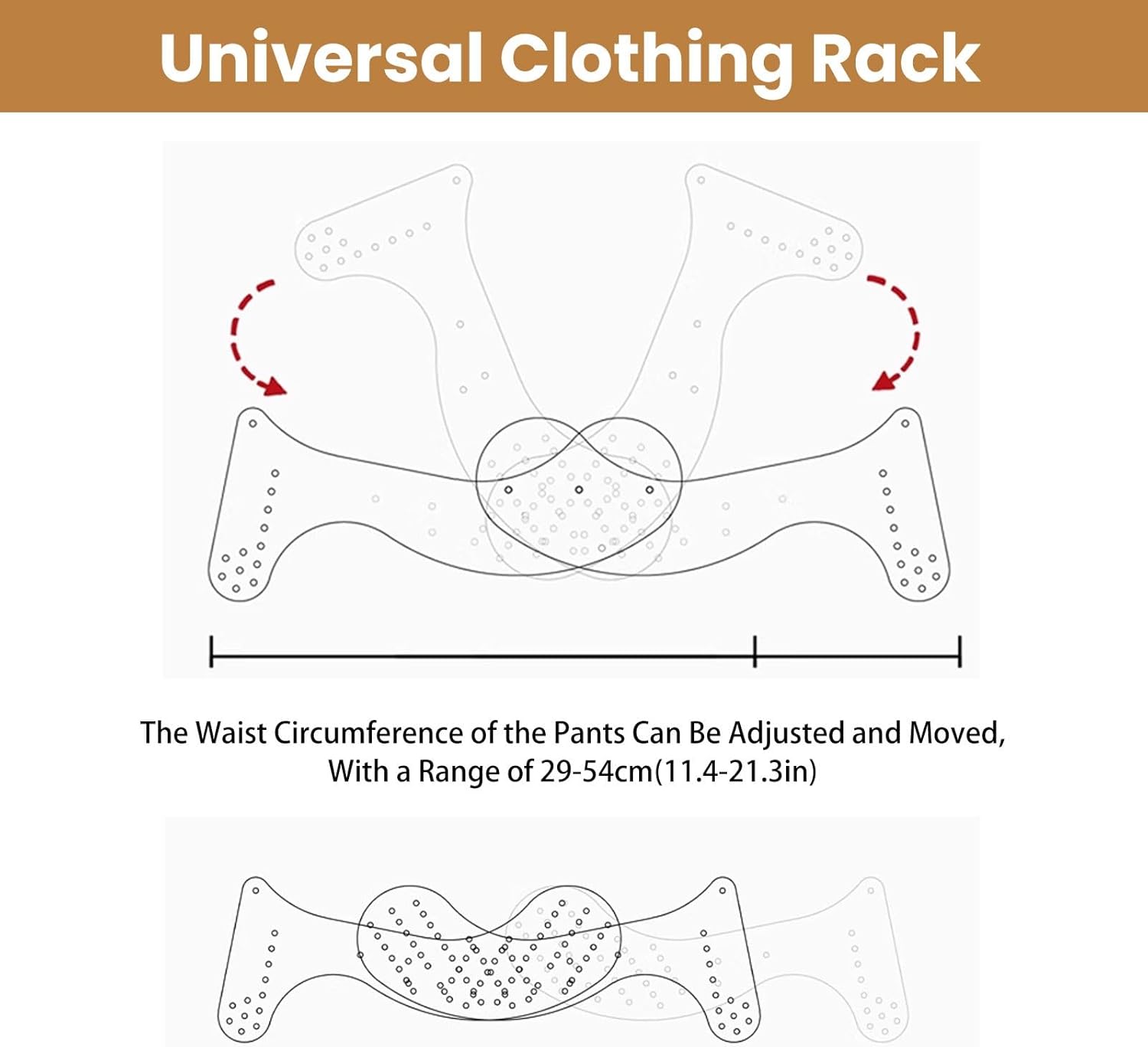 Mannequin Dress Form Clear Plastic Clothes Hangers Lightweight Clothes Rack Adjustable Position Hanger Detachable to Save Space for Photography Boutiques for Clothing Display