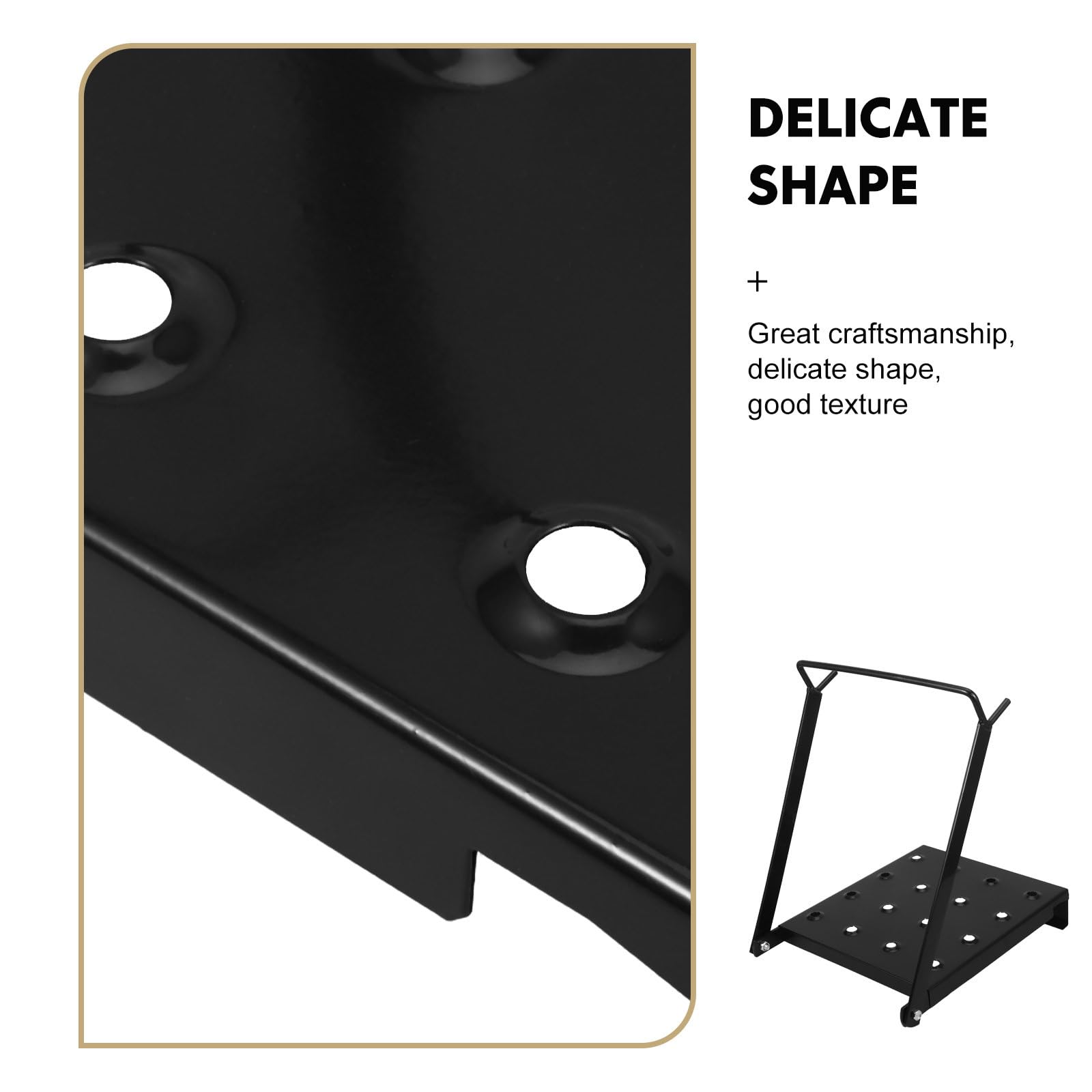 Plataforma de escalera: Escalera exteble plegable anslizante plataforma pequeña Soporte de trabajo portátil para altillo pintura mantenimiento del hogar 15 x 11 cali