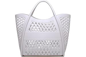 Woven Jelly Bag: Spacious Tote for Timeless Style