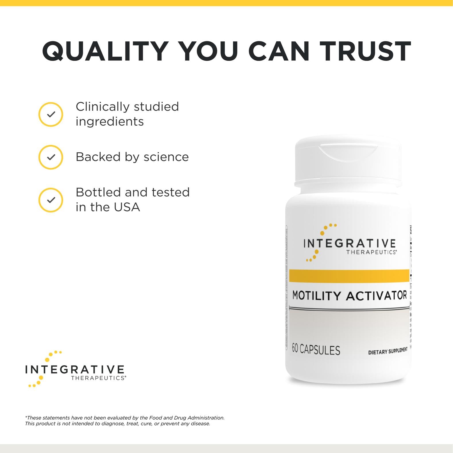 Integrative Therapeutics Motility Activator, 60 Capsules — Amazon image 6