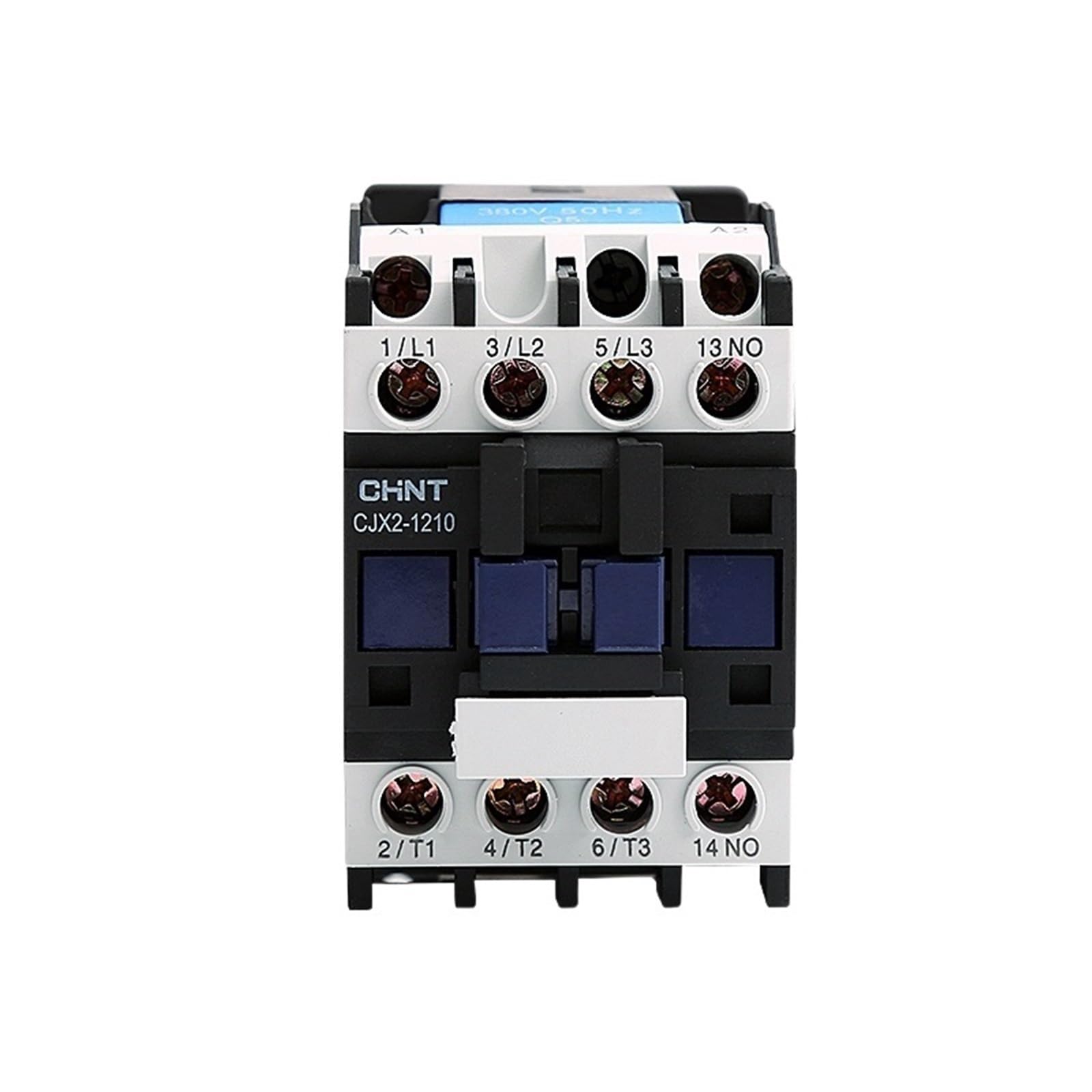 Contacteur ca CJX2-1210 1NO 12A, Tension de Bobine 380V 220V 110V 36V 24V LC1-D(CJX2-1210 AC380V)