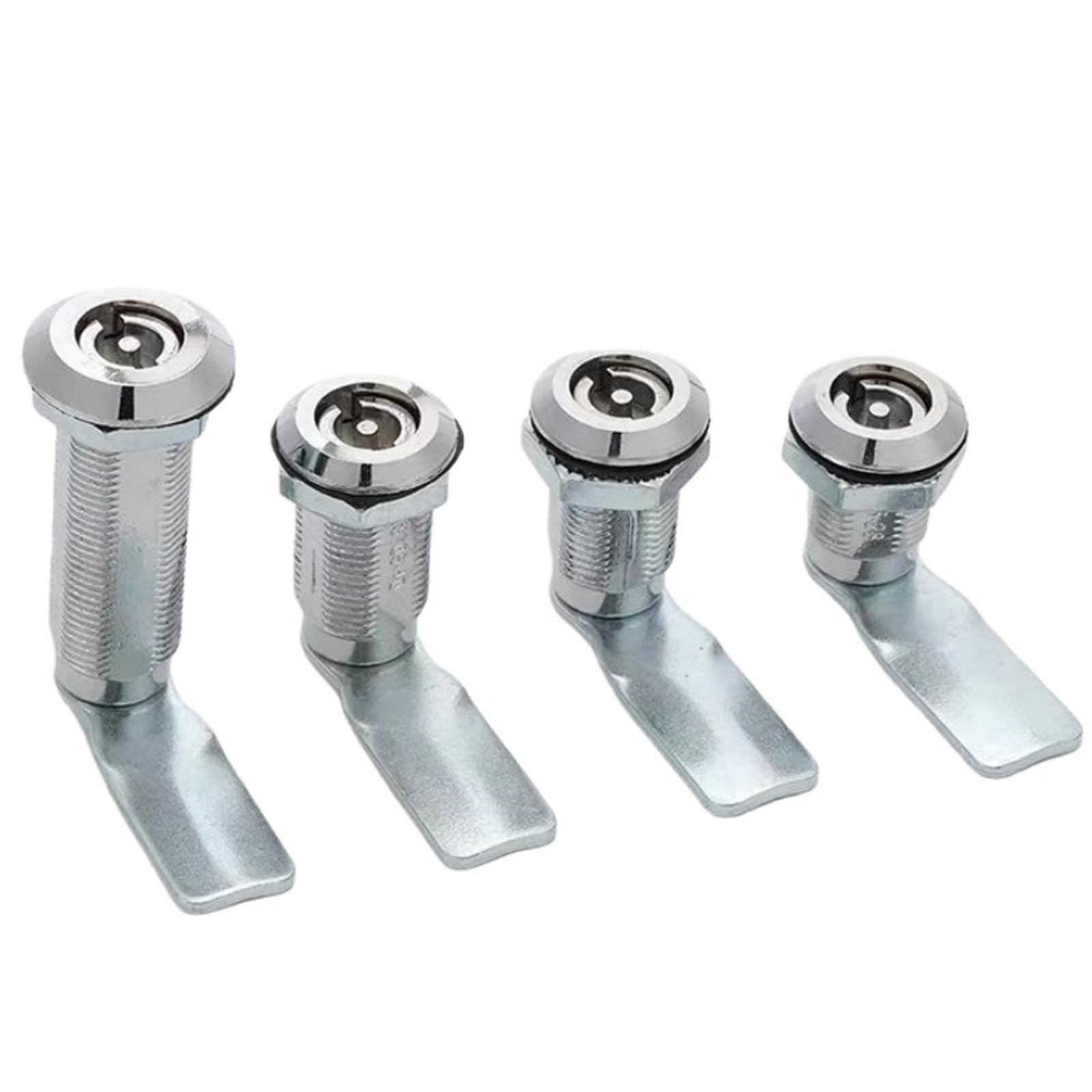 Ofymsltqhv Ms705-18-28-62-40-50 Distribution Box Door Lock Control Cabinet Zinc Alloy Cylindrical Tongue 1Pcs(Ms705-28一字带钥匙)