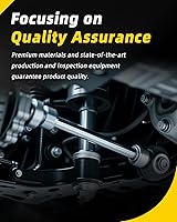 Vista 7 de TOVASTY 2 piezas eslabones de barra estabilizadora compatibles con Chevy Silverado 1500 2007-2016, Avalanche 07-13, Suburban 15-16, compatibles