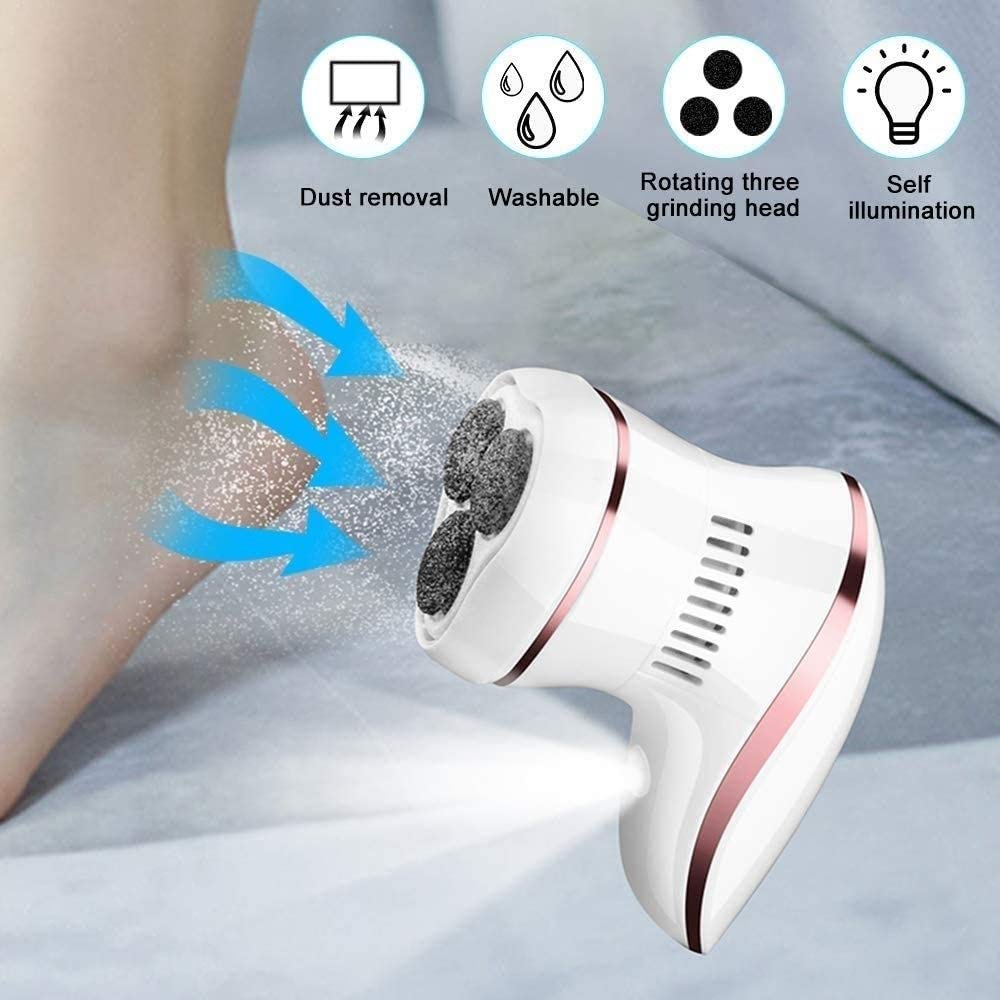 Outil de Soin des Pieds Rechargeable par USB pour meuleuse de Pied électrique dissolvant de callosités