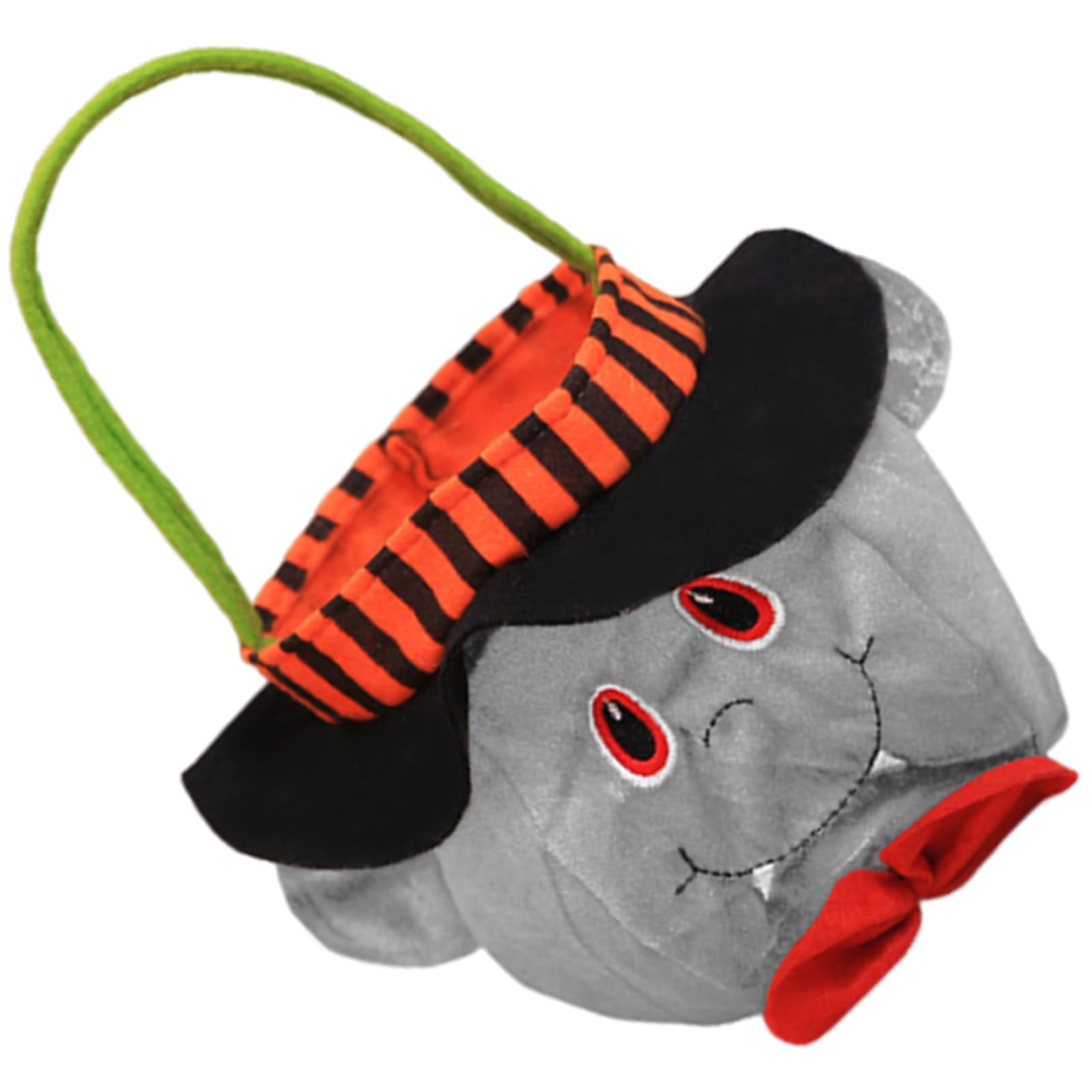 Tsophreniq Halloween Partys Favor Bag Vampires Black Cats Design Fabric Candy Collector for Trick or Treats Event Kids Halloween Candy Collection Pouches