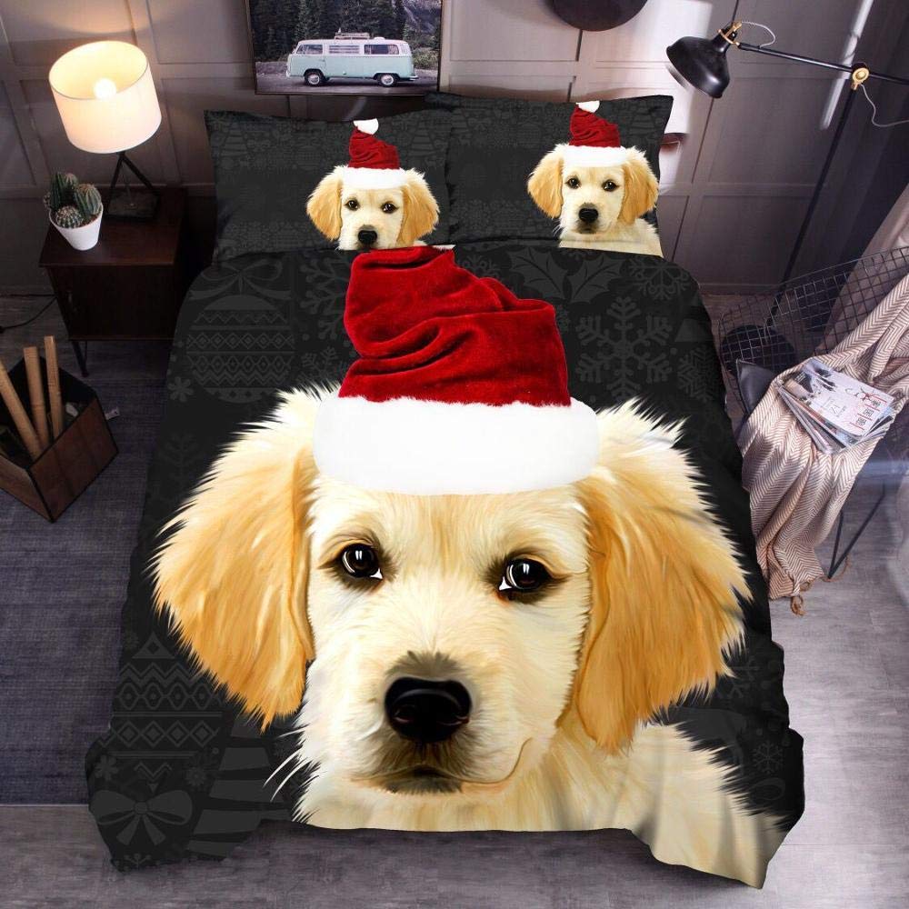 Housse de couette dessin animé 3D idée cadeau anniversaire lit simple YF16