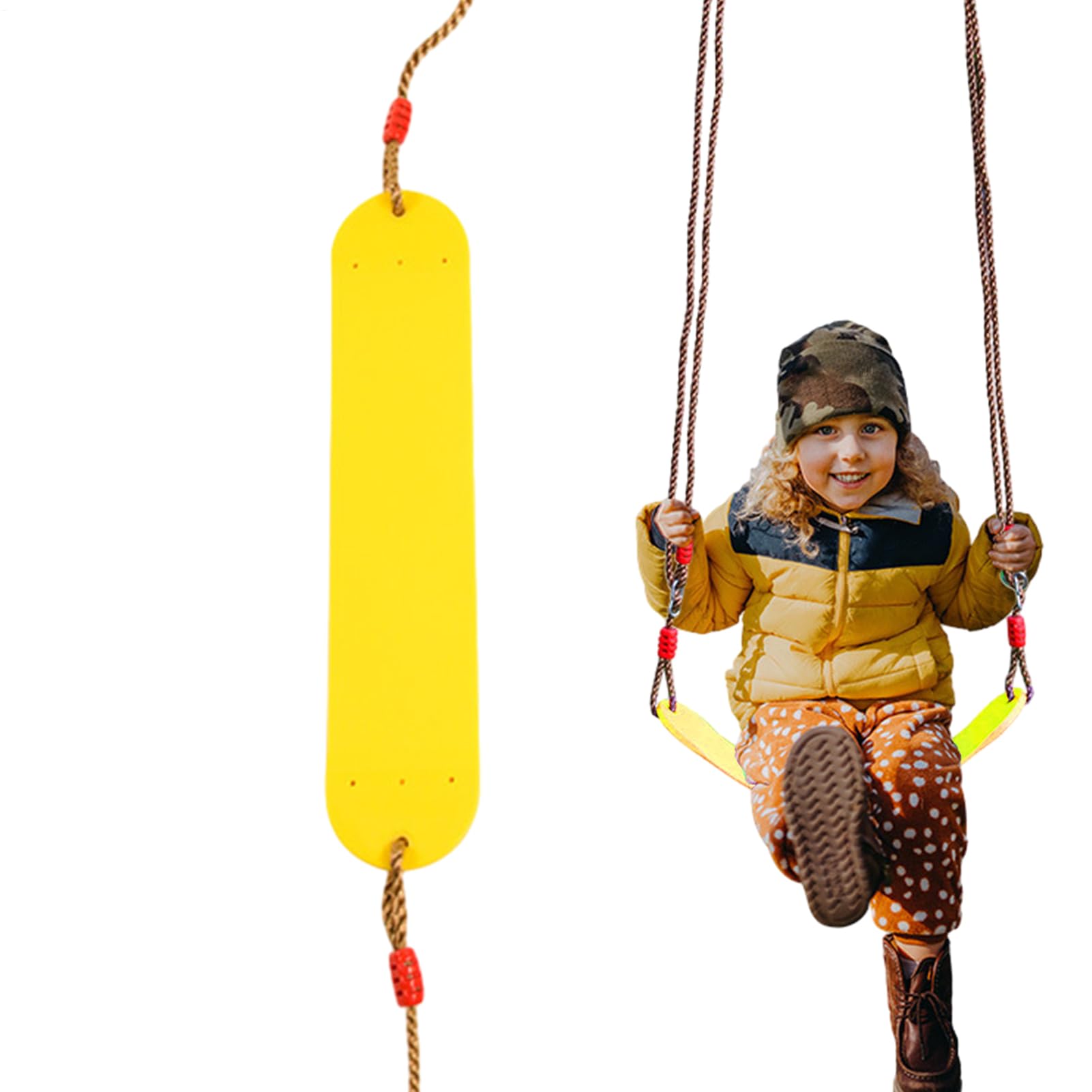 Asiento infantil de EVA suave: columpio cómodo y seguro para el patio