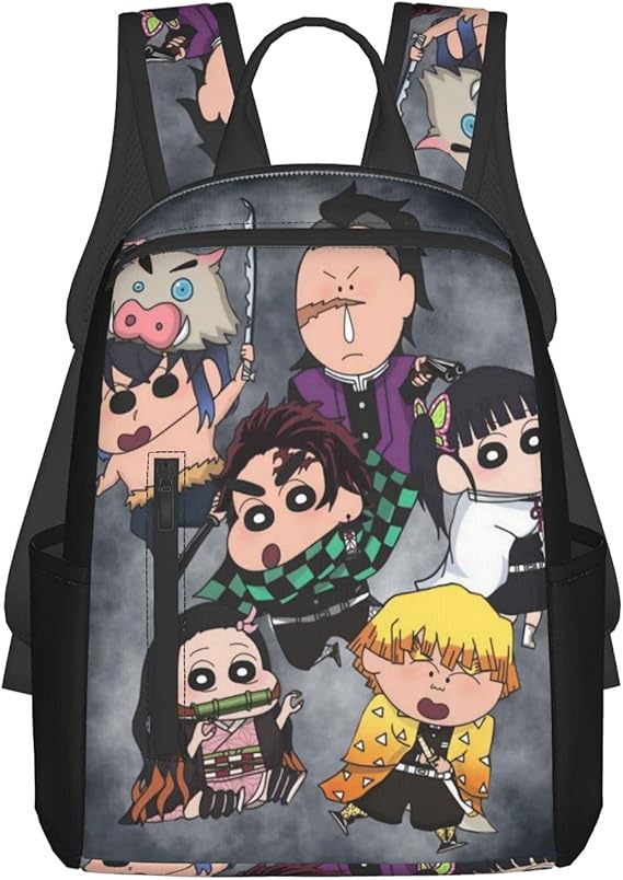 Amazon Co Jp 鬼滅の刃 クレヨンしんちゃん リュックサック 軽量カバン 人気 リュック アニメキャラクター 通学 旅行用 お出掛け用 ランドセル カジュアル 収納かばん 萌えグッズ 二次元グッズ 便利 耐久性 洗える プレゼント ファッション