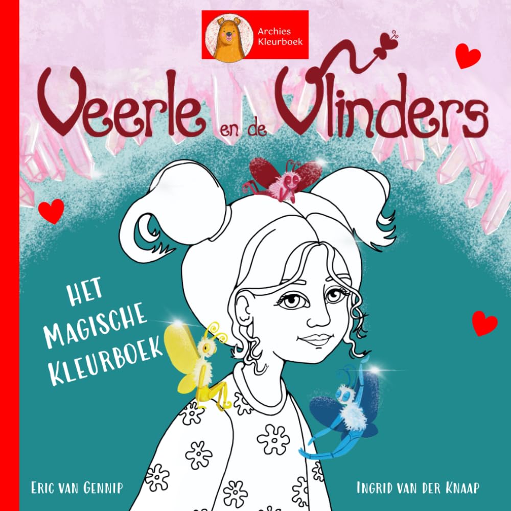 Veerle en de Vlinders: Het magische kleurboek