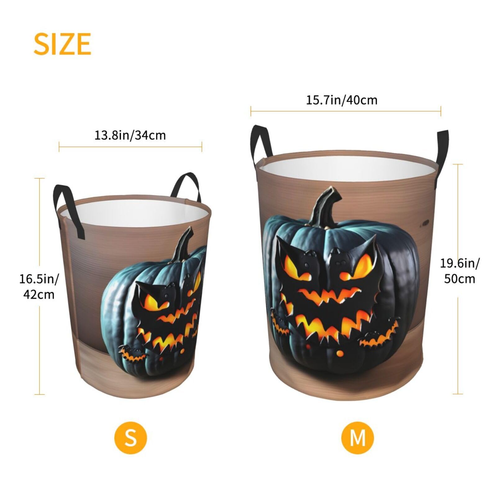 Cesto portabiancheria a forma di pipistrello di Halloween