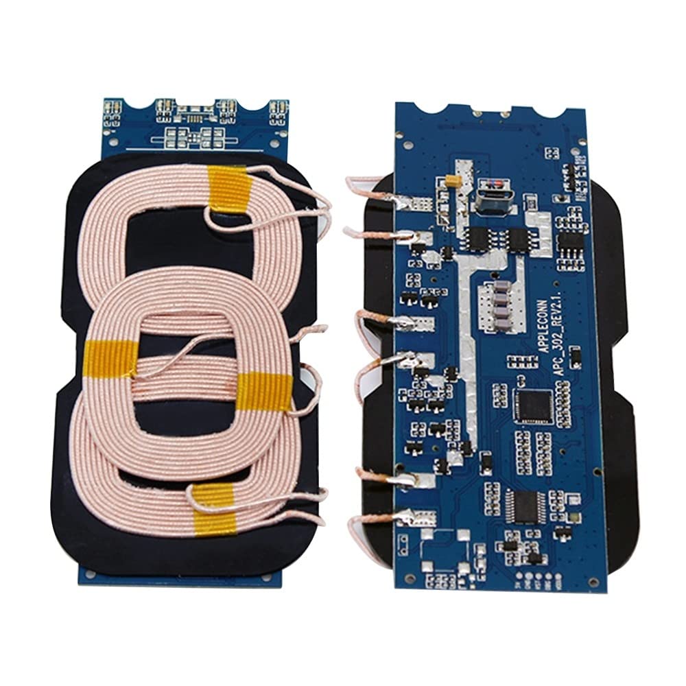 Modulo Caricabatterie Wireless Qi 3 Bobine – PCB 9V/1700mA Con Interfaccia USB – Sviluppo E Prototipi Elettronici