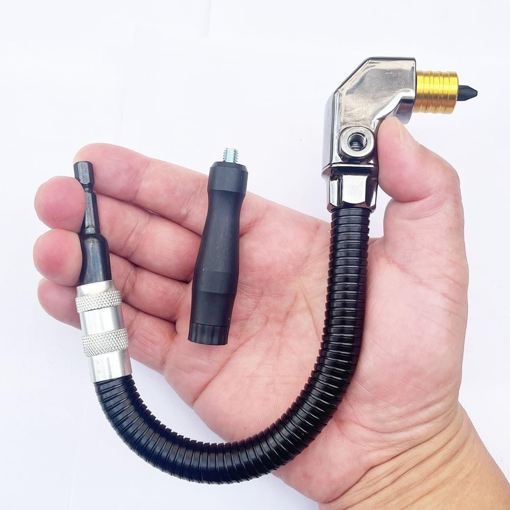 Adaptador Ángulo Flexible 30cm para rápido 1/4 para acero Adaptador