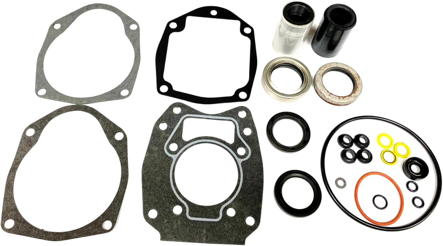 PARTSDEPOT Lower Unit Gearcase Seal Kit Compatible with Mercury 80 90 100 115 125 hp 46-43035A4 18-2626